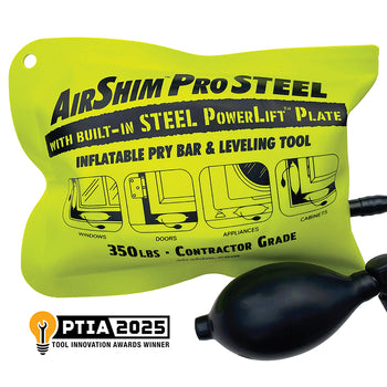 AirShim Pro STEEL Pry Bar & Leveling Tool