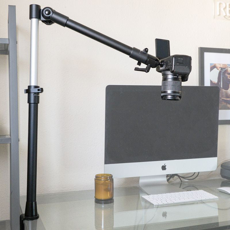 Arkon Clamp Base Stand for DSLR Camera, Tablet, or Phone