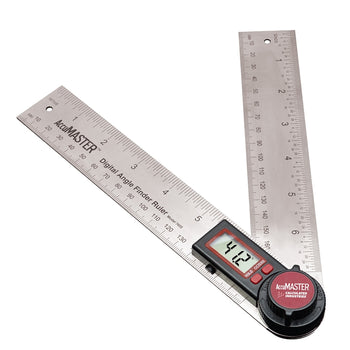 AccuMASTER Digital 7 Inch Angle Finder Ruler