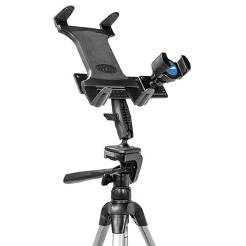 Arkon TW Broadcaster Tablet and Phone Tripod Mount Holder for Streaming Live Video