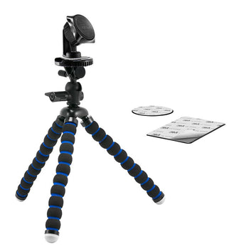 Arkon 11" Flexible Tripod with Magnetic Phone Holder for Live Mobile Broadcasting