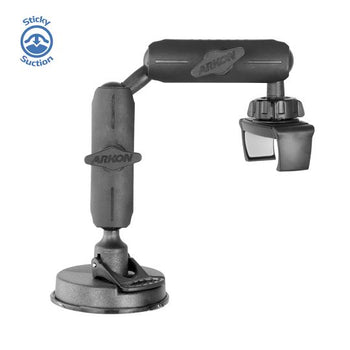 Arkon Mounts TWBHD8RV2 TW Dual Broadcaster Pro Stand for Side-By
