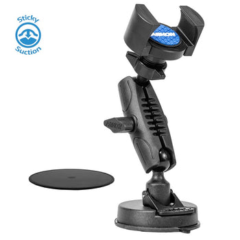 Arkon TW Broadcaster Single-Phone Desk or Table Sticky Suction Mount