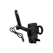 Arkon Cigarette Lighter Mount Mini-Grip Phone Holder with Micro USB Cable-FREE SHIPPING