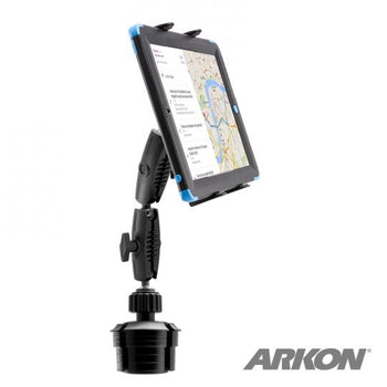 Arkon Slim-Grip® Tablet Holder with Double Robust™ Car Cup Mount